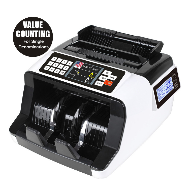 EUR MG ADD Multiple Money Counter Machines 175MM Battery Operated Cash Counting Machine